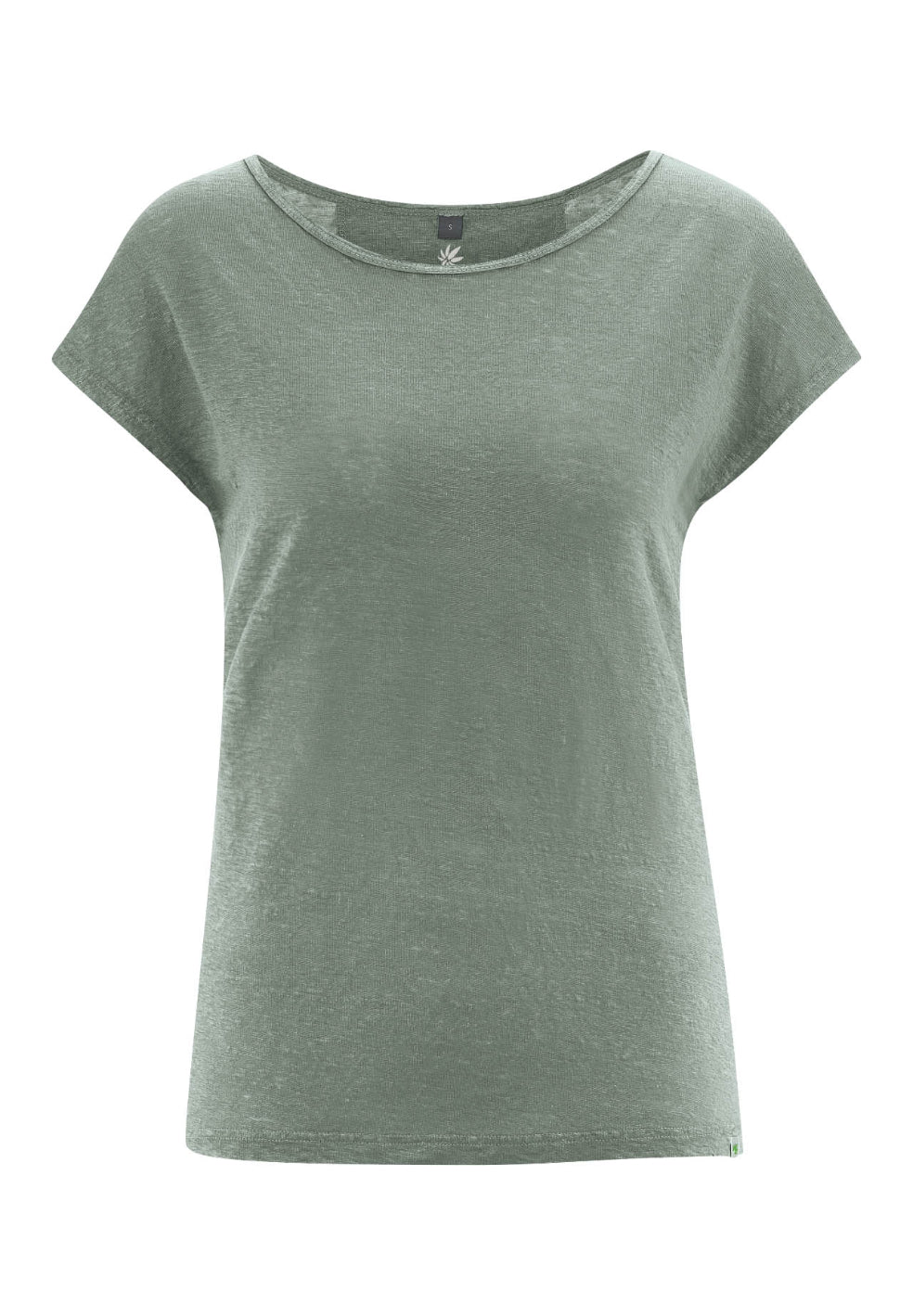 marlowe nature Hanf T-Shirt blueberry XS 100% Hanf tailliert