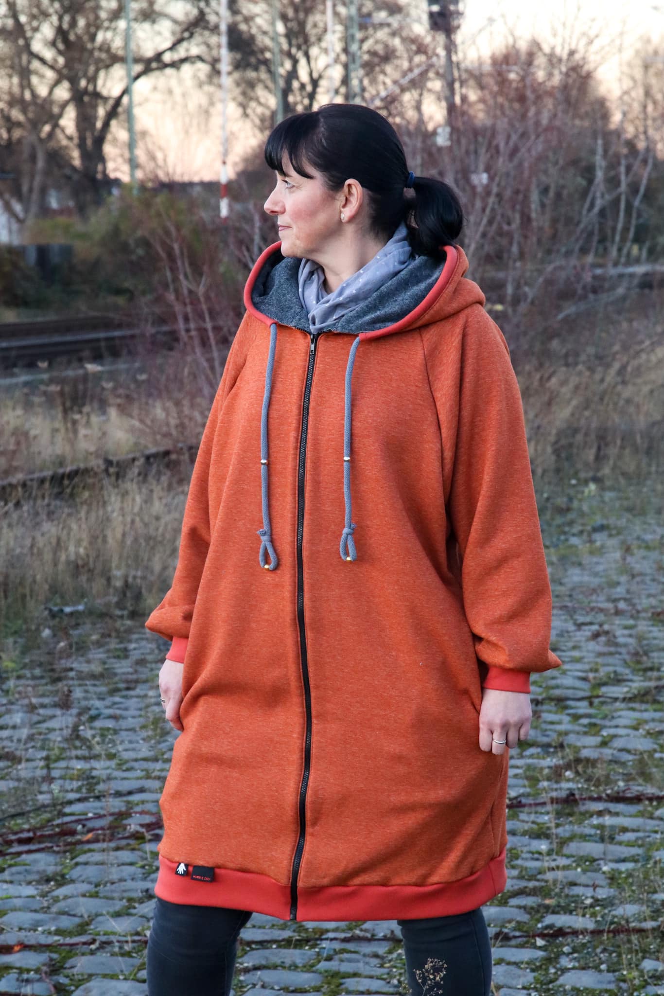 Schnittrebell Ebooks Mantel Snuxx Schnittmuster Gr.34-54 Oversize