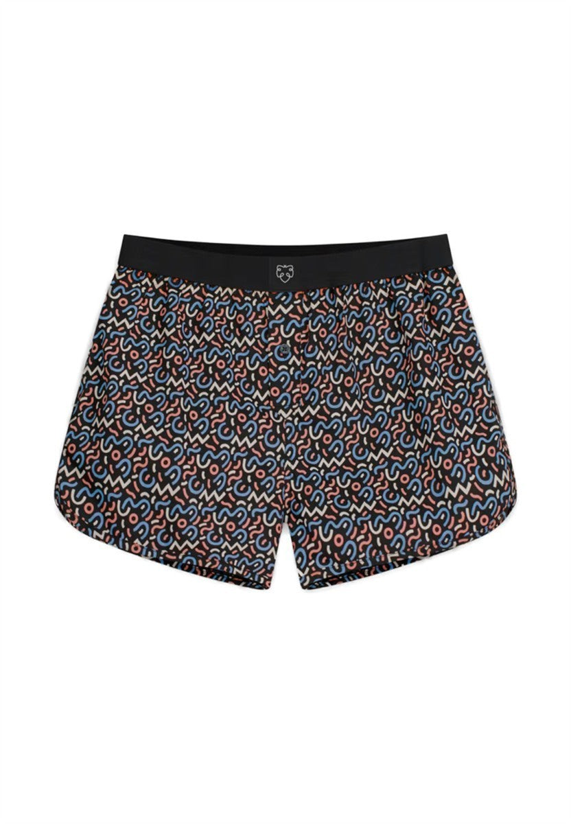 marlowe nature Boxer Shorts Bio-Baumwolle Print Unterhose