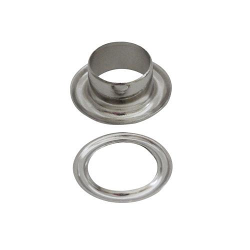 Kam Snaps Grommets Metallösen Silber 5,1mm 50 Sets