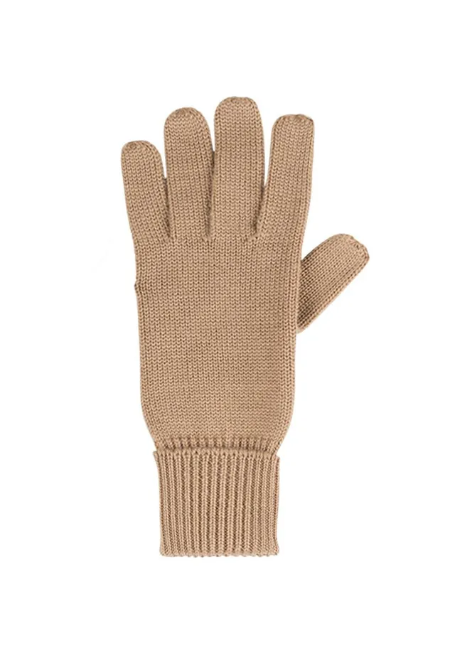 Pure Pure Damen Handschuh anthrazit Merinowolle