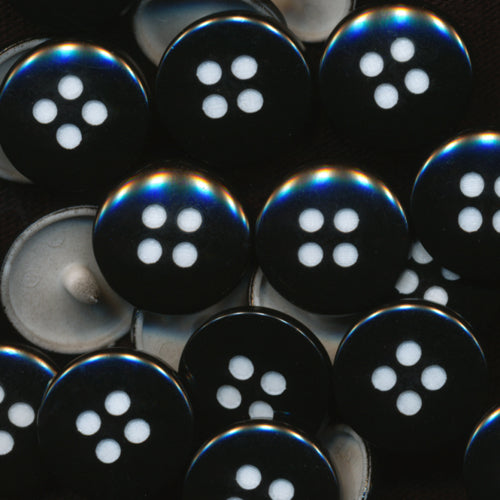 Kam Snaps Plastic Snaps Button Druckknöpfe Schwarz 25 Sets