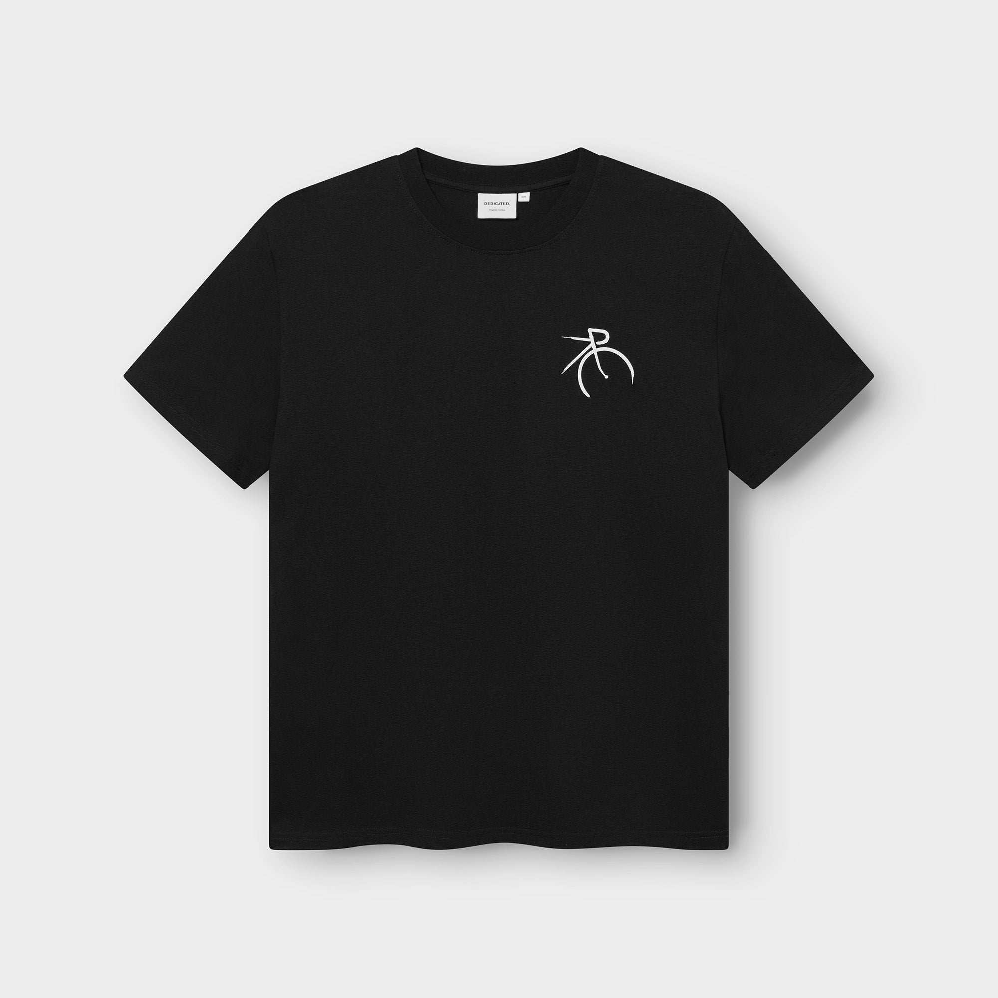 marlowe nature Stockholm T-Shirt Bike Bio-Baumwolle schwarz M