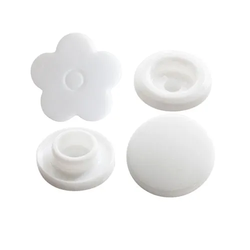 Kam Plastic Snaps Flower Druckknöpfe Blume 10000 Sets