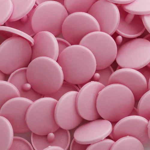 Kam Snaps Plastic Snaps B57 Druckknöpfe rosa glänzend 1000 Teile