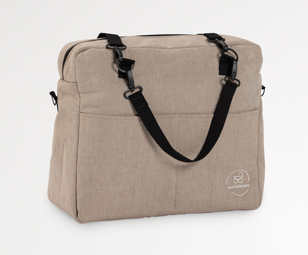 Naturkind Zubehör Wickeltasche Cord Cognac Rucksack