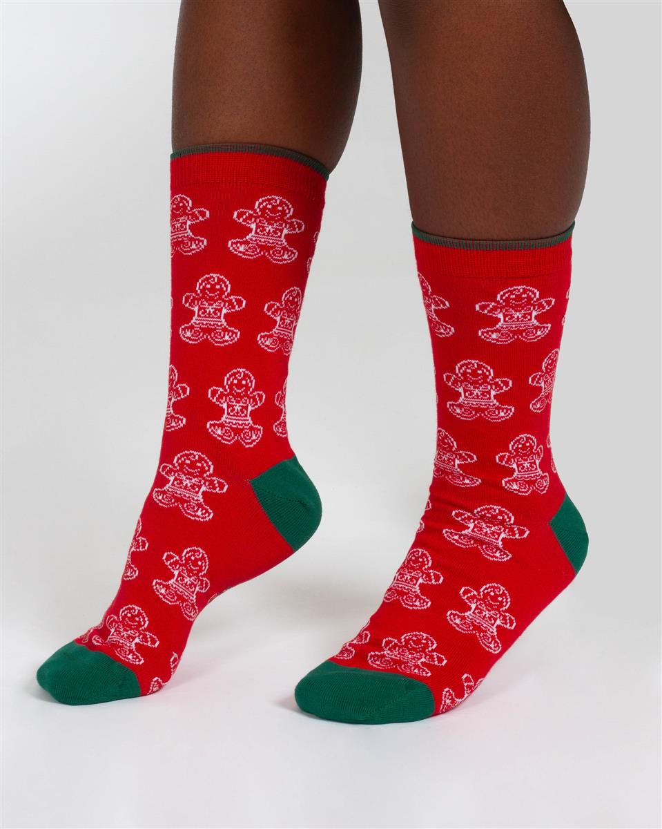 marlowe nature Gingerbread Socks Socken grün rot 37-41