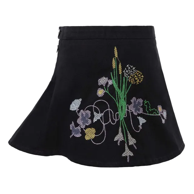 Infantium Victoria Black Mini Skirt Mädchenrock schwarz Baumwolle