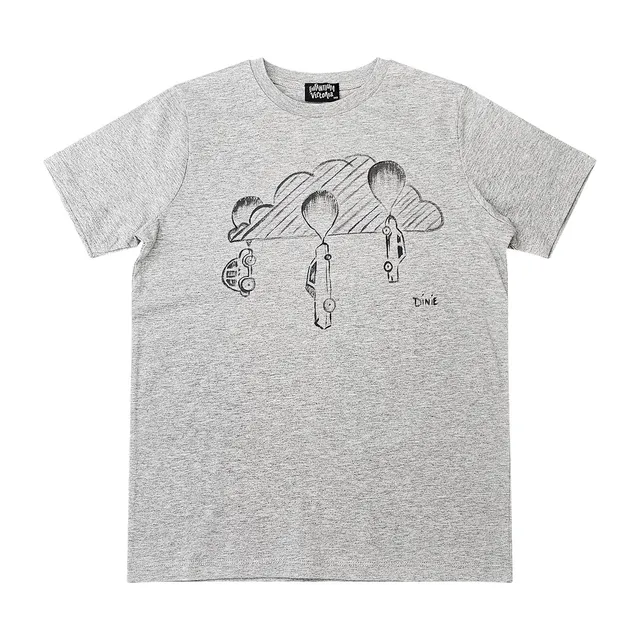 Infantium Victoria Hand Painted T-Shirt Kinder grau Upcycling