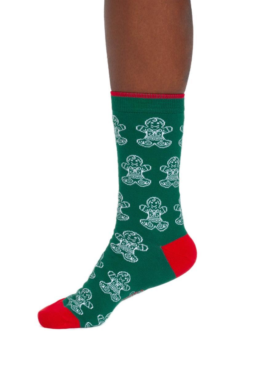 marlowe nature Gingerbread Socks Socken grün rot 37-41