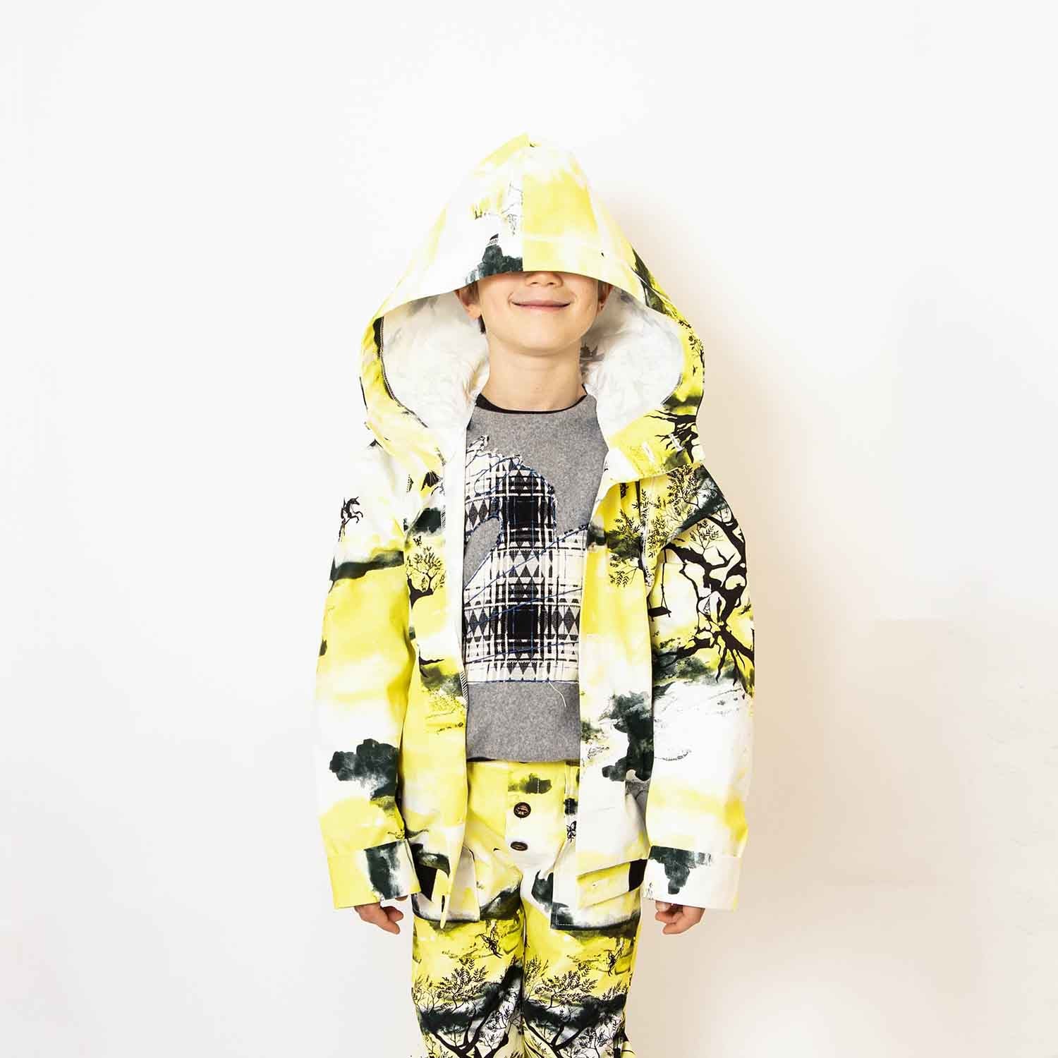 Infantium Victoria Kids Hoodie with Print Bio-Hoodie schwarz