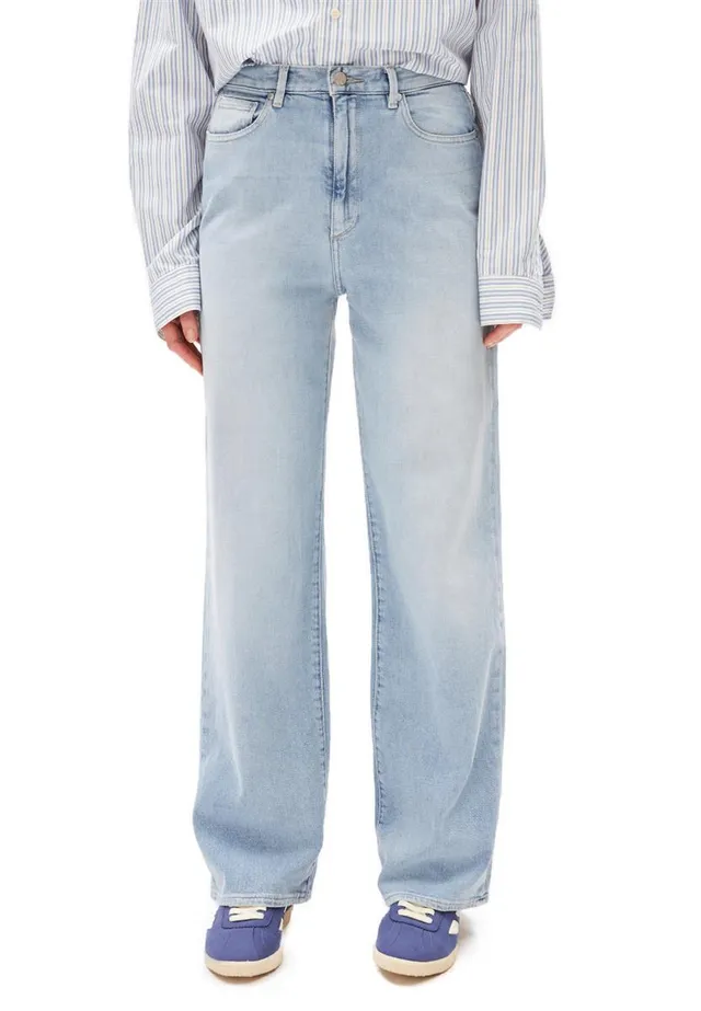 marlowe nature Enijaa Hemp Hose Mineral Blue Hanf