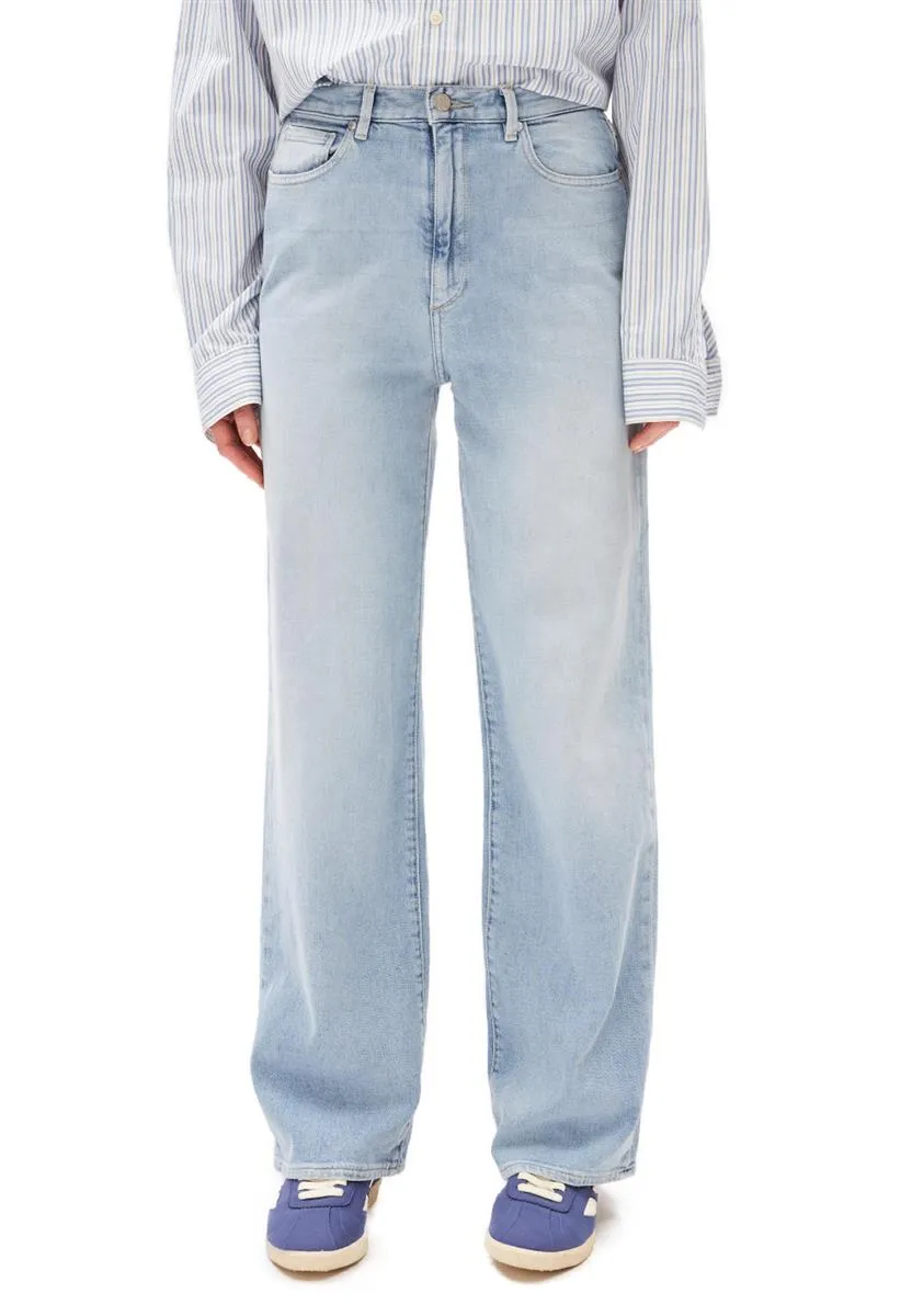marlowe nature Enijaa Hemp Hose Mineral Blue Hanf