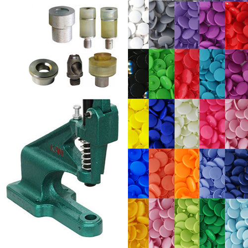 Kam Snaps SEWING SCENE Druckknopfpresse Set Gr.20 + 250 Snaps
