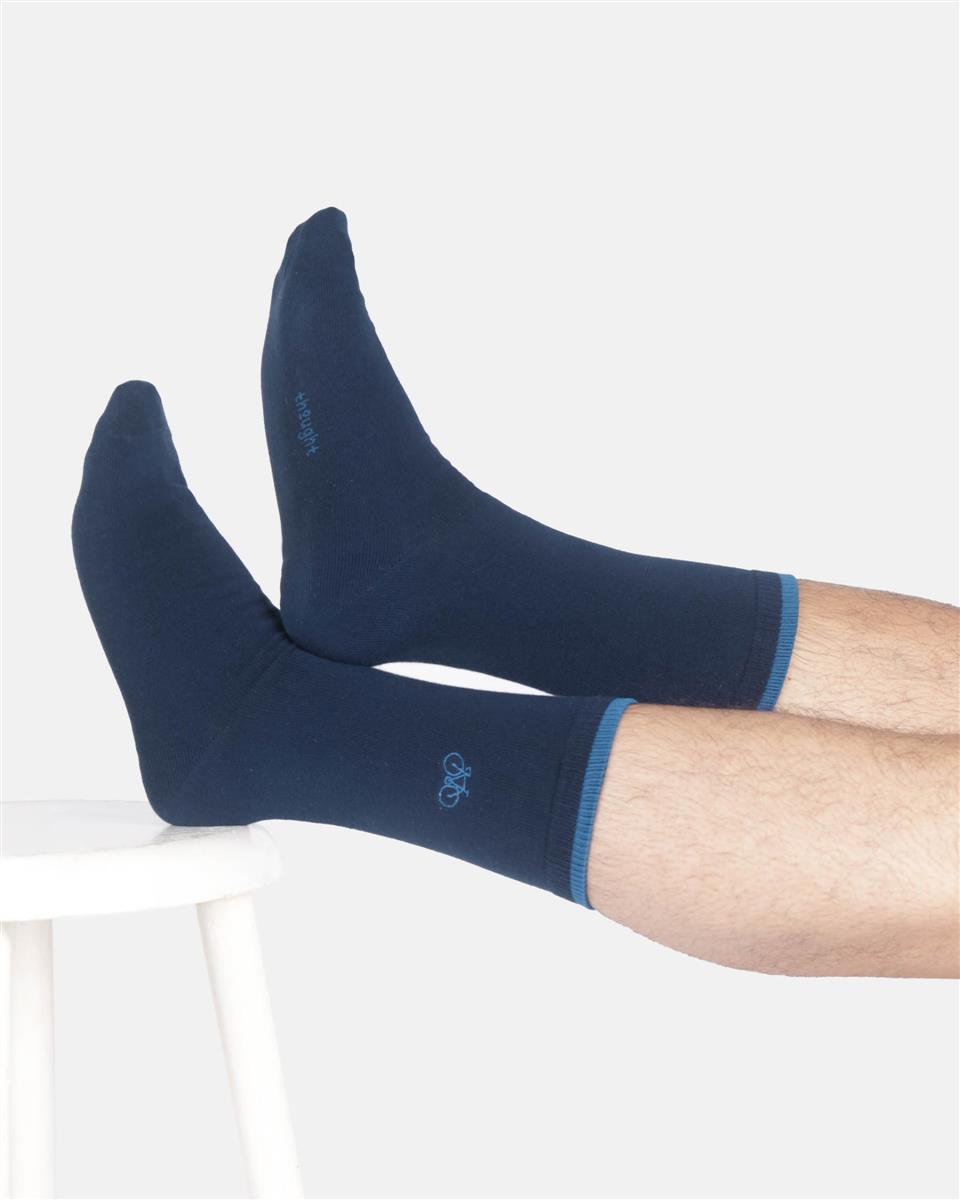 Thought Bike Bambus Socken Herren 41-47 grey marl Fahrrad Stick