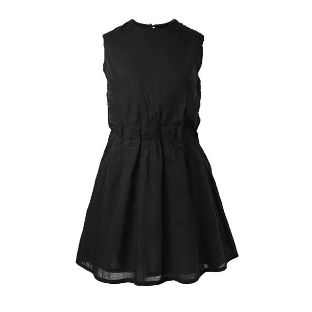 Infantium Victoria Kleid schwarz Baumwoll-Voile Gr 92