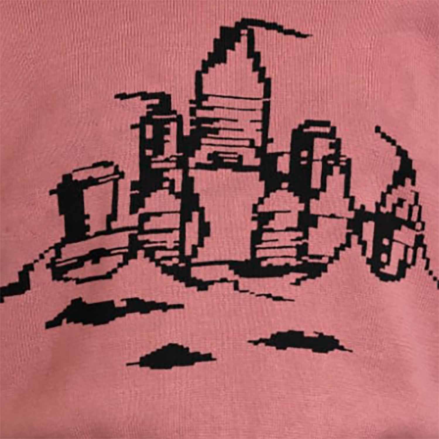 Infantium Victoria Sandcastle Stricktop Pink Bio-Baumwolle
