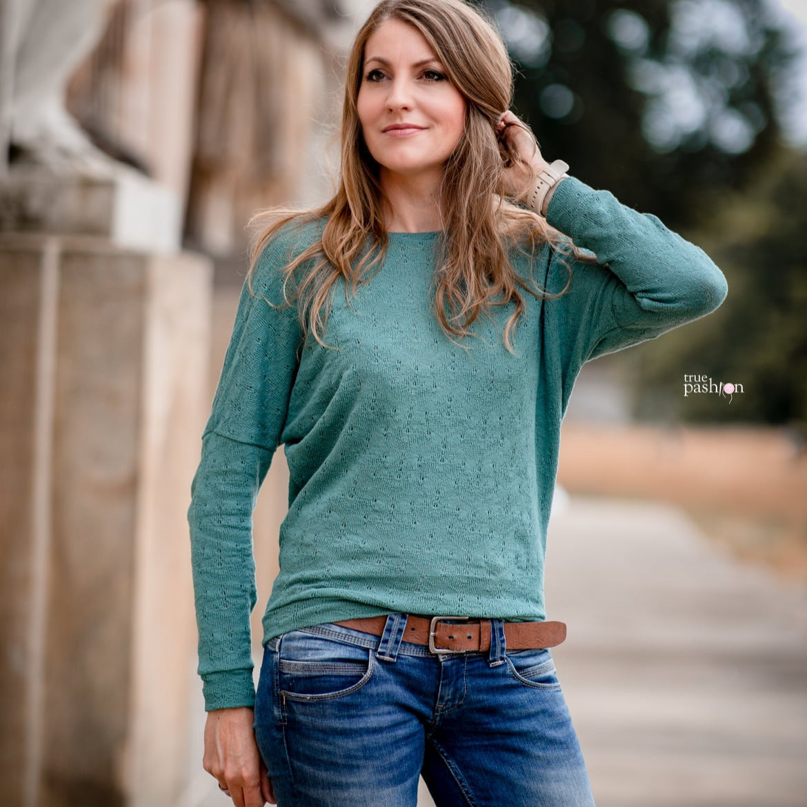 Moeve Design Fuulänzer XS-XXL Schnittmuster Fledermauspullover