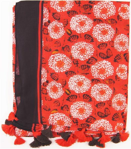 marlowe nature Accessoires Schal 2913 rot 100x180cm Bio-Baumwolle