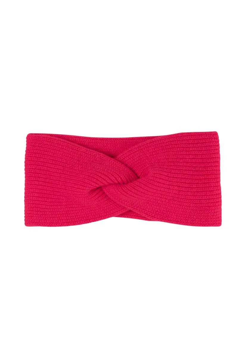 Pure Pure Stirnband Wolle Kaschmir berry-red