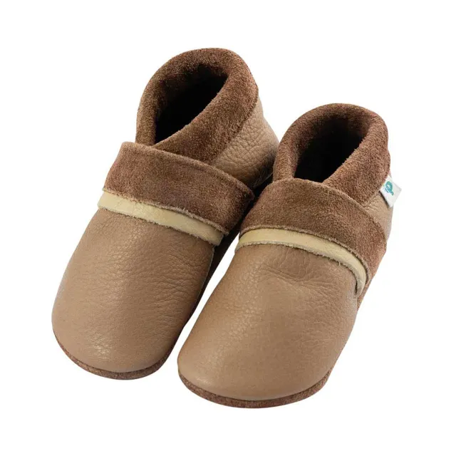 Pantolinos Linie einfarbig Barfußschuhe Naturleder Uni