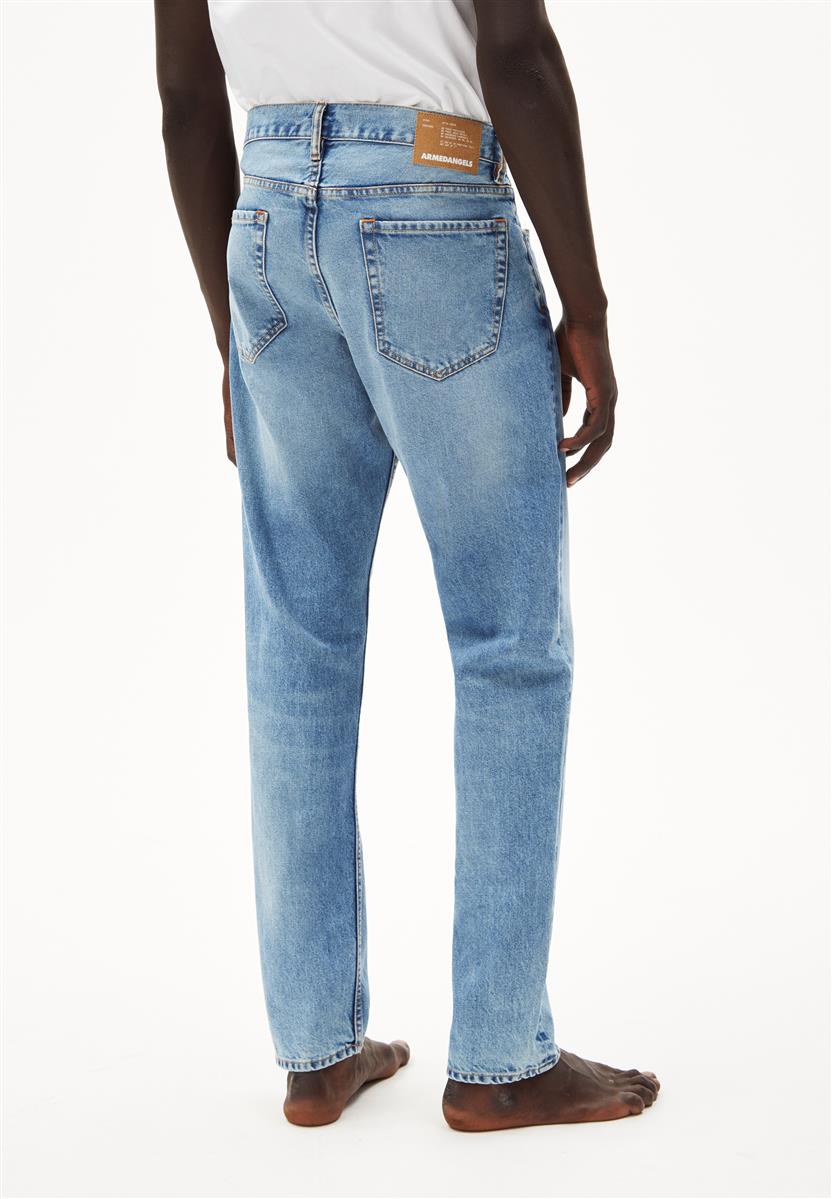 marlowe nature Dylaano Jeans sprinkle blue Recycling-Baumwolle