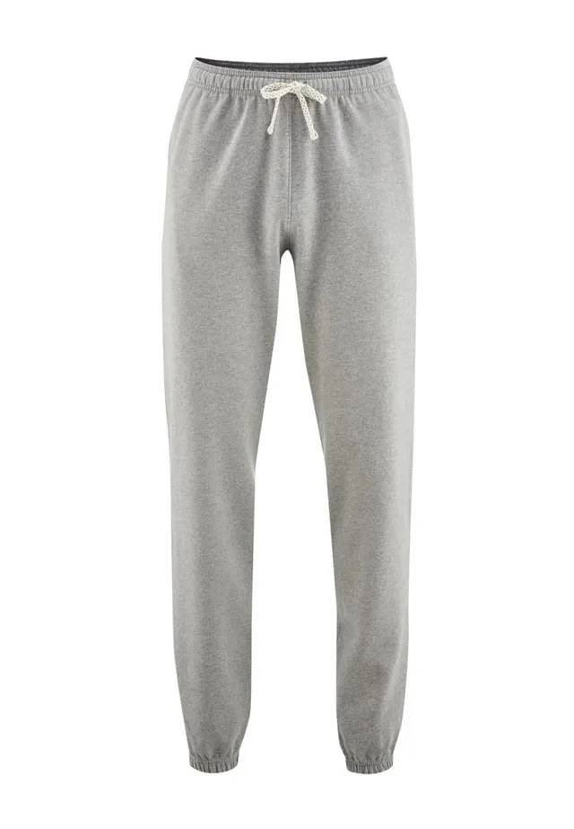 marlowe nature Jogginghose Calvin Hose schwarz Bio-Baumwolle