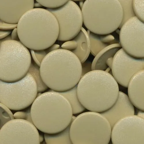 Kam Snaps B25 Druckknöpfe Tan Beige Matt 50 Sets