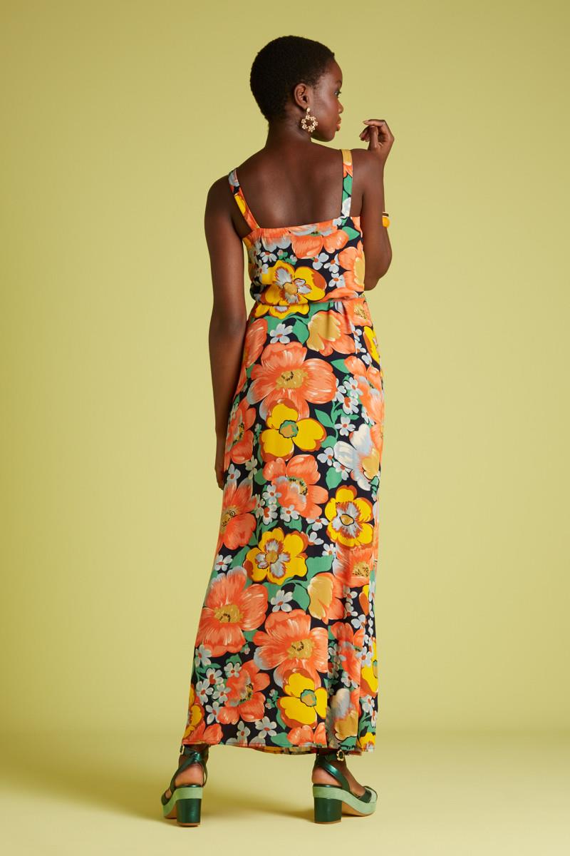 Marlowe Nature Allison Maxi Dress Kleid Blue Sunbeam Ecovero