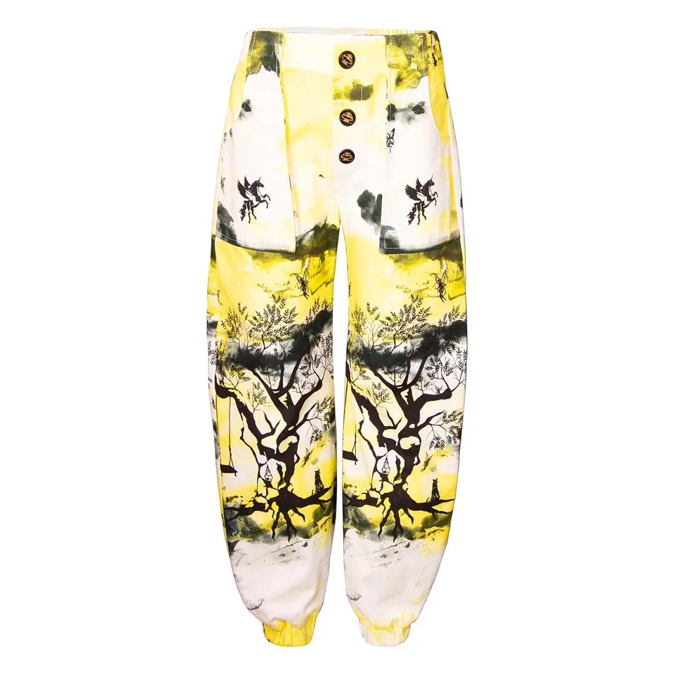 Infantium Victoria Lukomorye Hose Kinder 128 Bio-Baumwolle