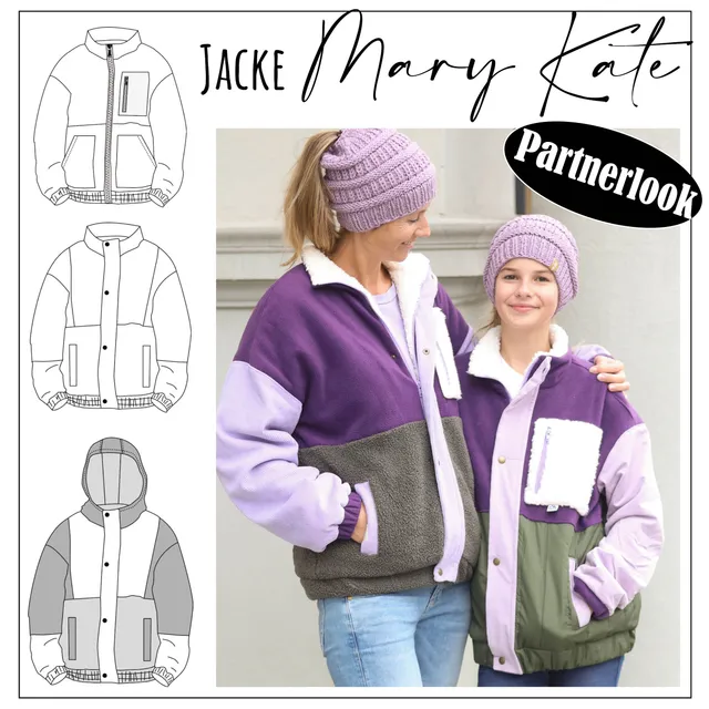 Moeve Design Mary Kate Partnerlook Jacke 32-52 / 86-170 Webware