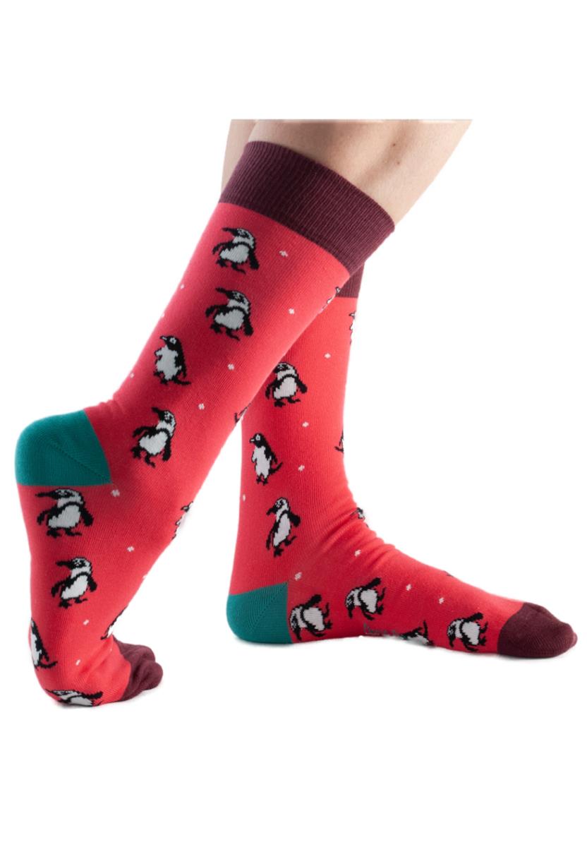 marlowe nature Penguin Socken blue Pinguin Bambus 35-41