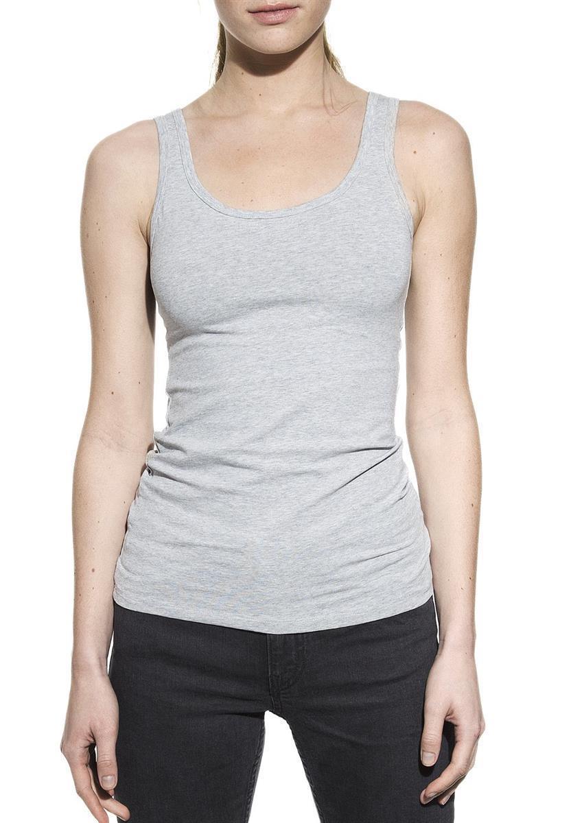 marlowe nature Women Tank Top schwarz Bio-Baumwolle Gr. M