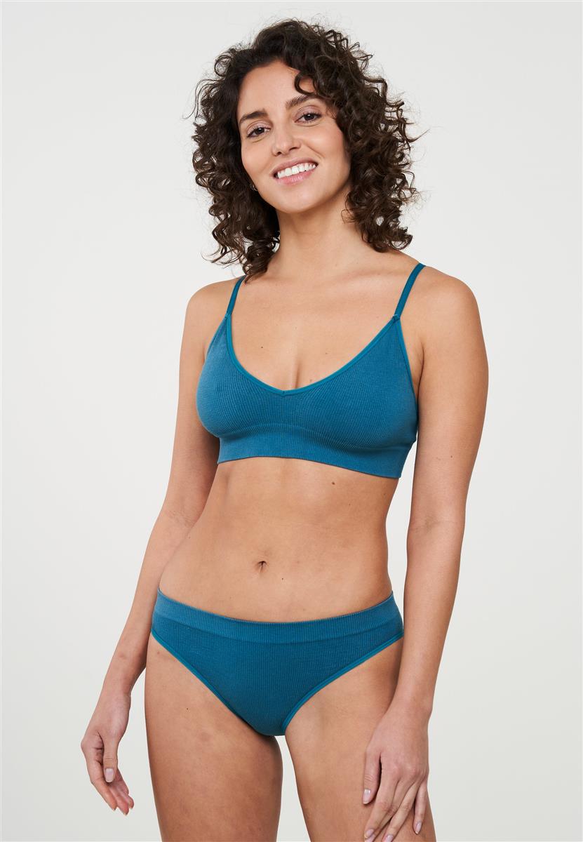 marlowe nature Slip Willow Ripp-Slip Bio-Baumwolle black