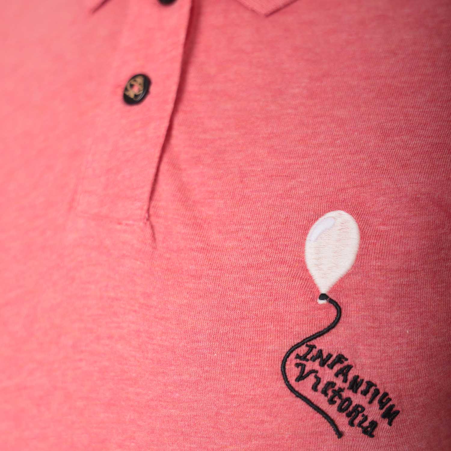 Infantium Victoria Red Polo Shirt Polohemd rot mit Tasche