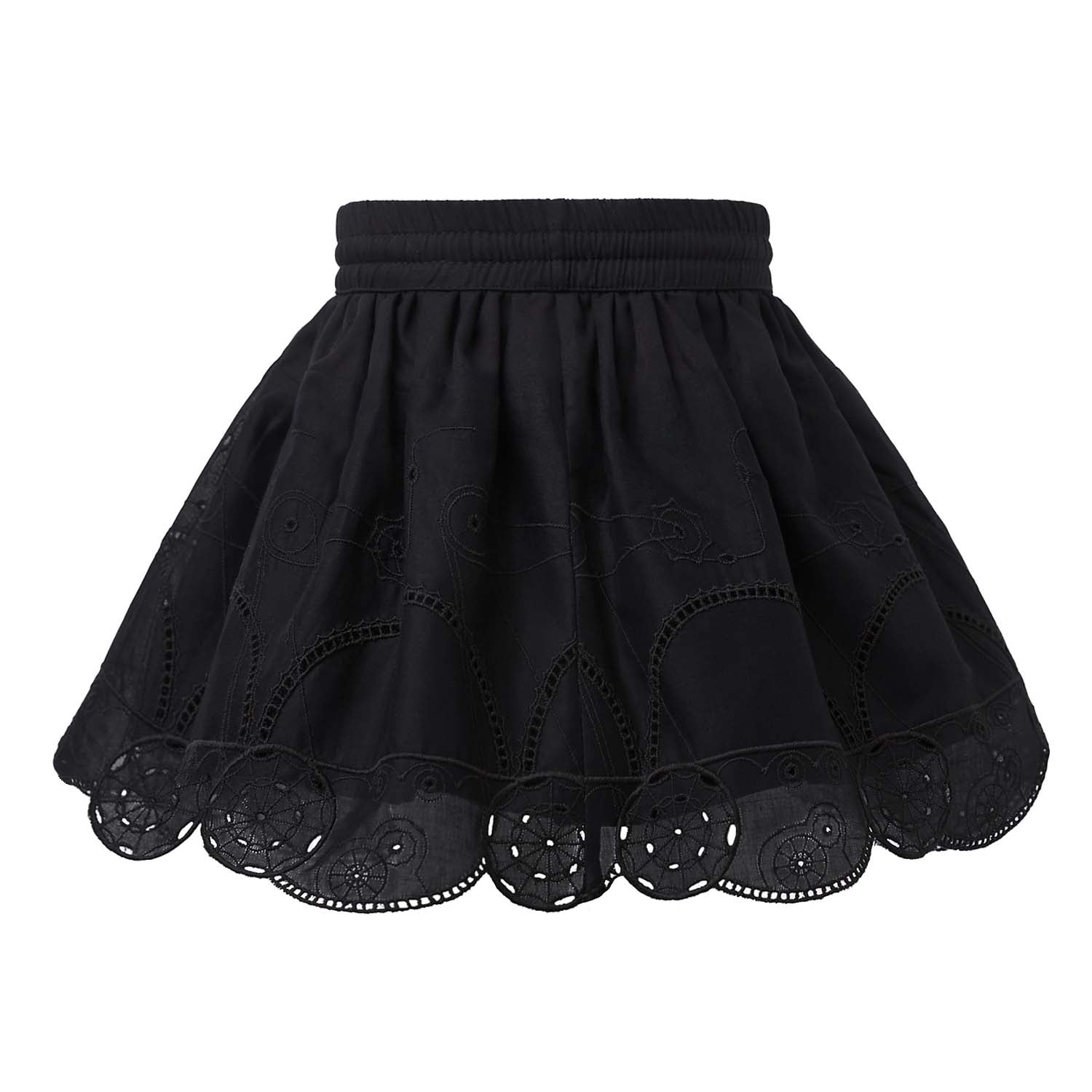 Infantium Victoria Steampunk Lace Rock schwarz 68 Baumwolle