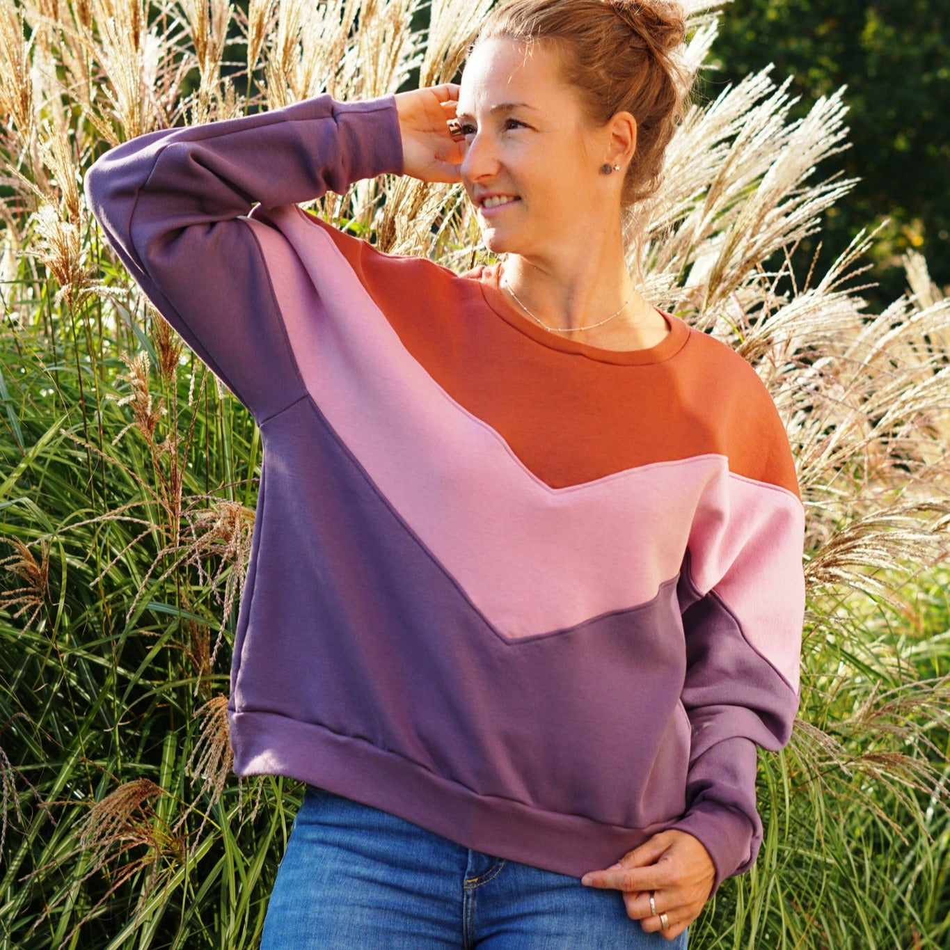 Moeve Design Neira Sweater Schnittmuster Damen 32-52 Oversize