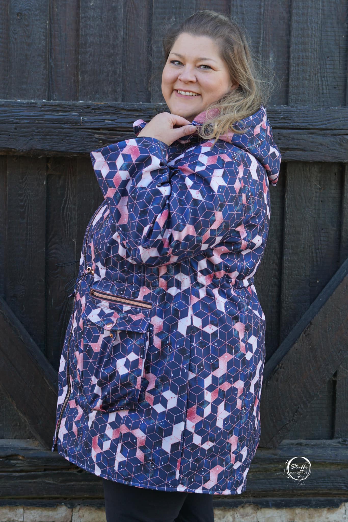 Schnittrebell Donnawedda Parka Schnittmuster Gr.34-54