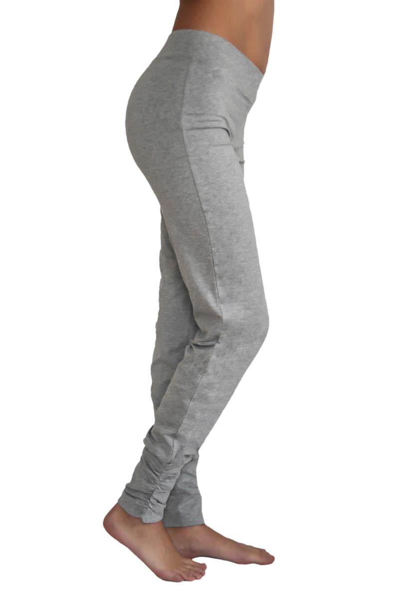 Leela Cotton Yogahose Bio-Baumwolle black Gr. M schmal
