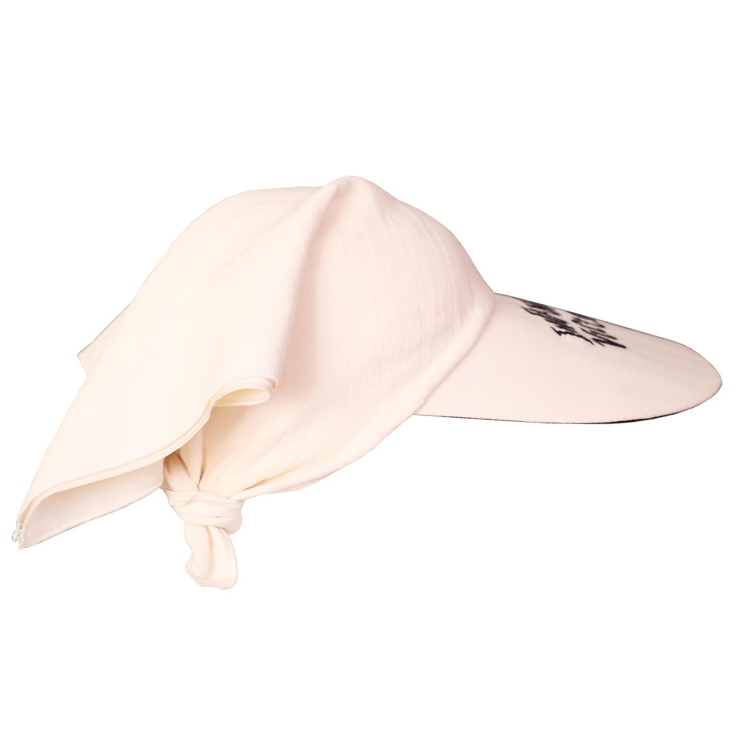 Infantium Victoria Accessories Off-White Cotton Bandana Tuch Einheitsgröße
