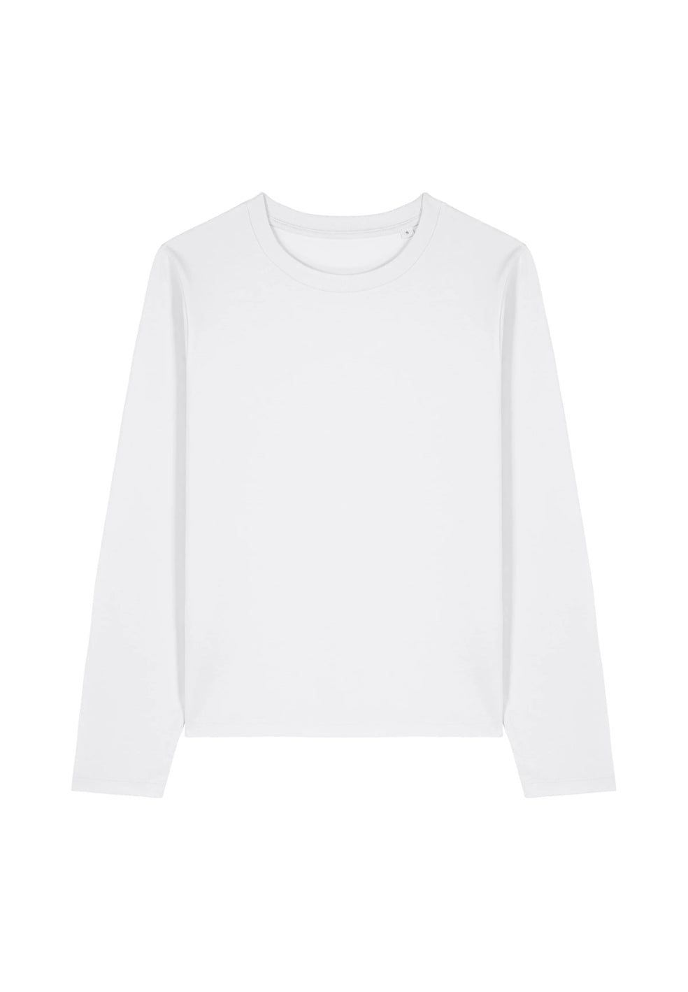 Stanley Stella Muser Langarmshirt White Bio-Baumwolle