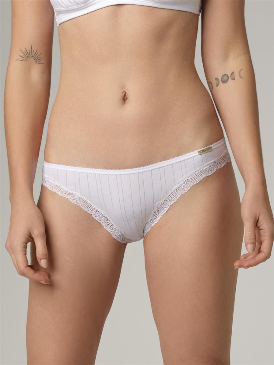 marlowe nature Jazz-Pants Low Cut Slip Mauve Bio-Baumwolle