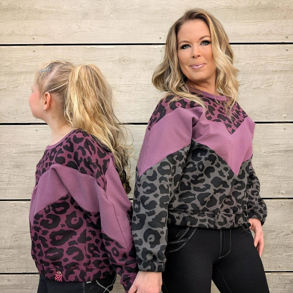 Moeve Design Neira Partnerlook Sweater Schnittmuster Damen+Kinder
