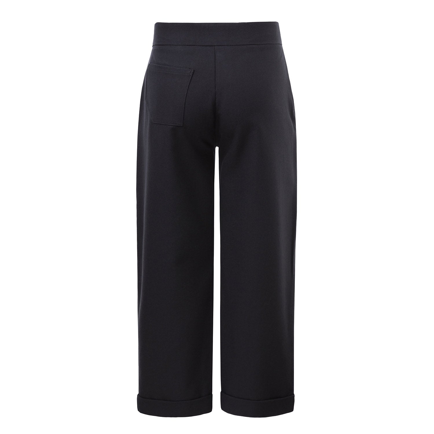 Infantium Victoria Black Chino Kinderhose schwarz Baumwolle