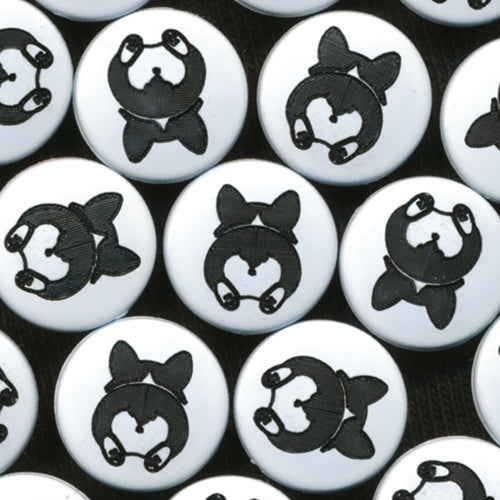 Kam Snaps Plastic Snaps Corgi B05 Druckknöpfe 25 Sets