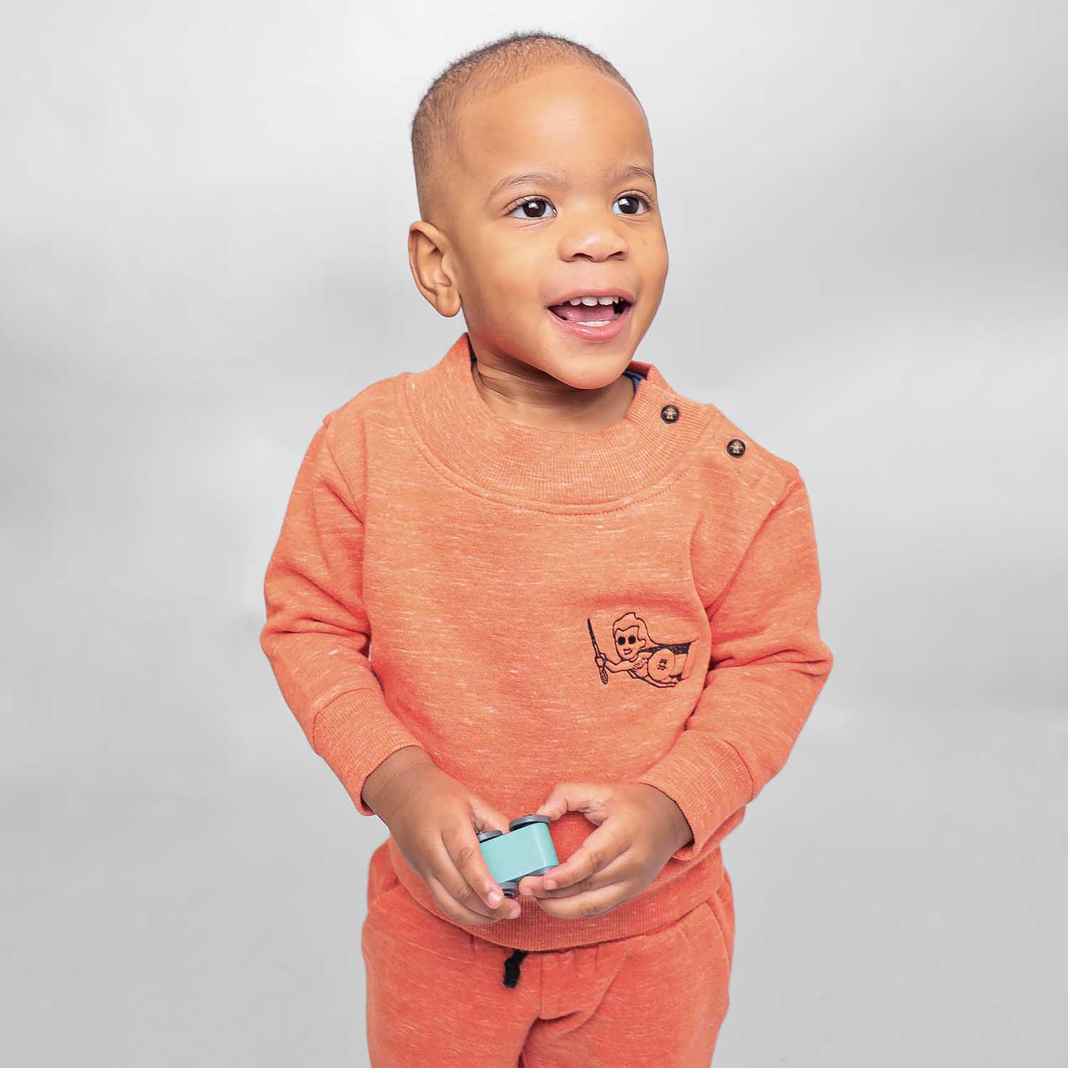 Infantium Victoria Baby Sweatshirt Orange 80 Bio