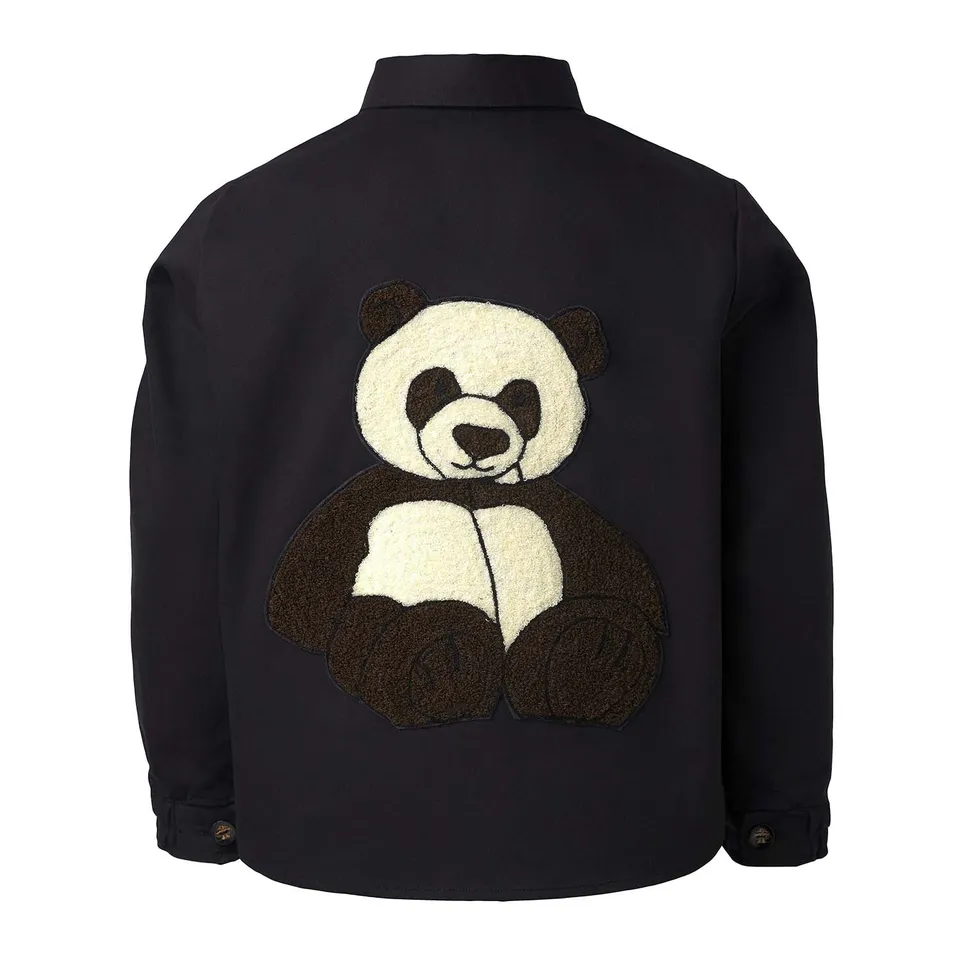 Infantium Victoria Panda Tunika schwarz Baumwolle 128