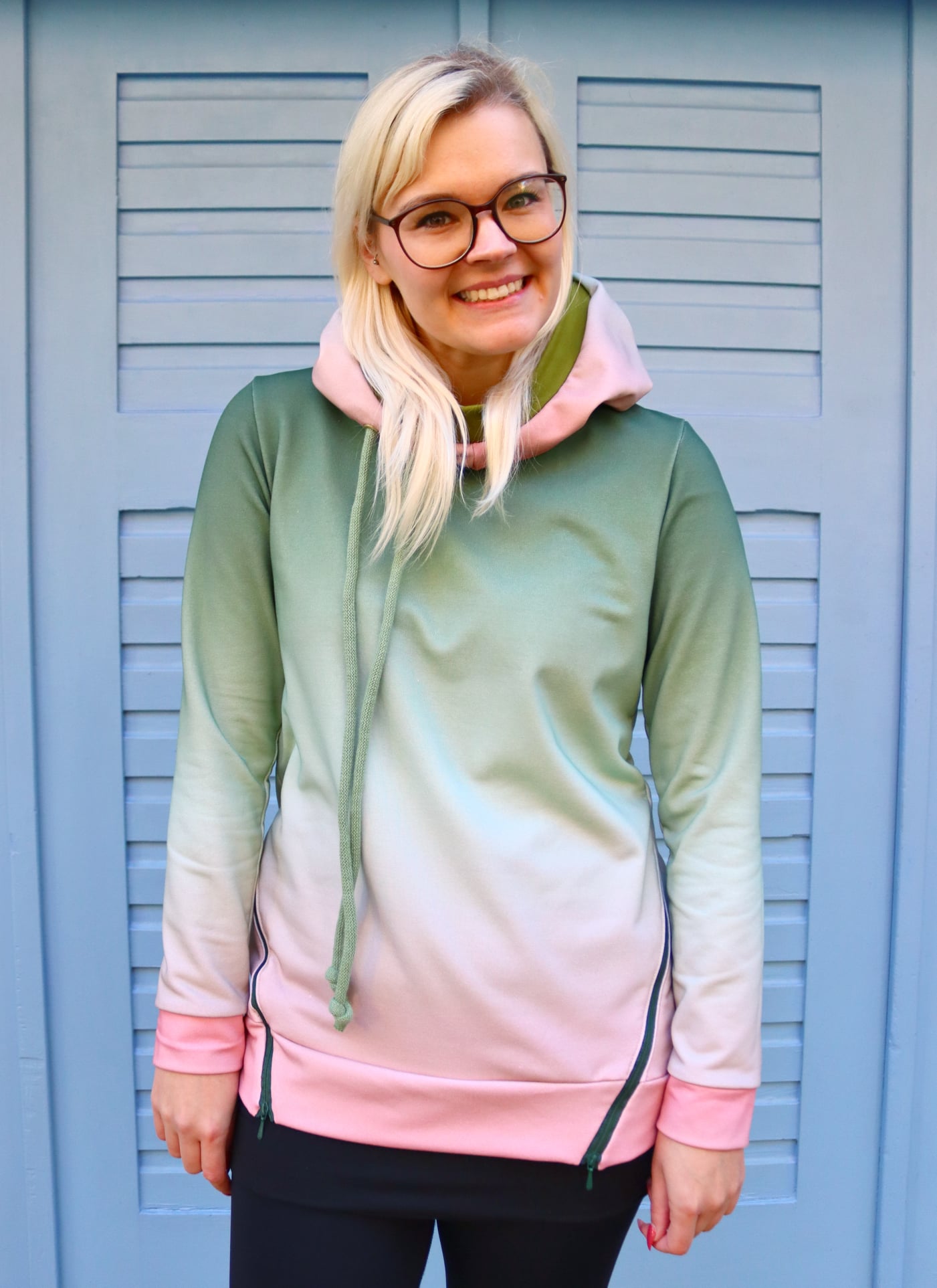 Schnittrebell Liora Hoodie Hoodiekleid Papierschnitt 34-54