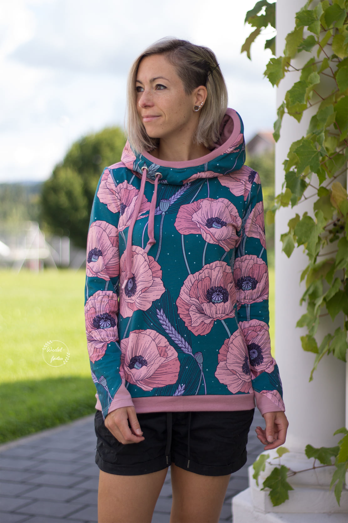 Schnittrebell Solea Hoodie Schnittmuster A0 Gr. 34-54 Kapuze