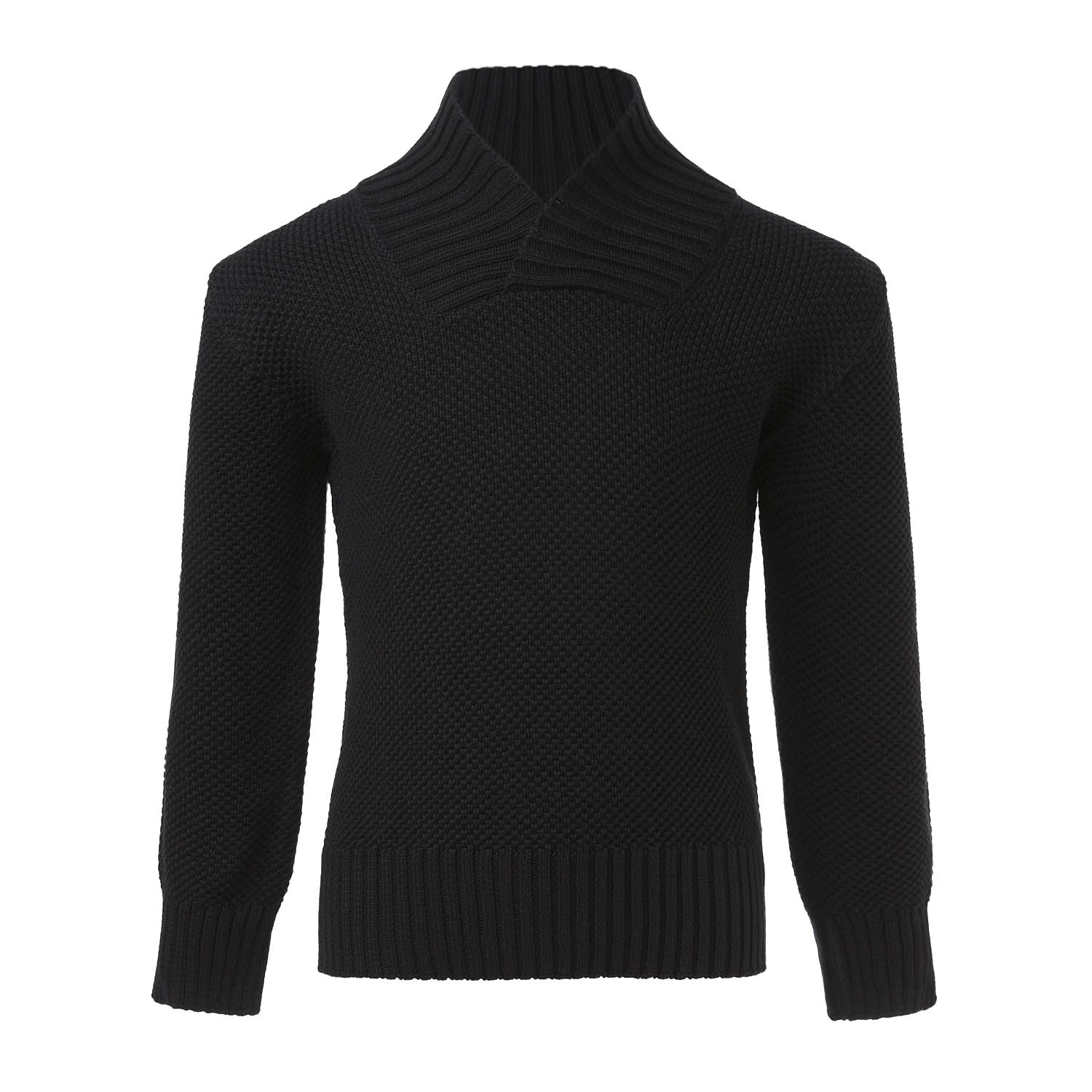 Infantium Victoria Knitted Black Sweater Kinderpullover schwarz
